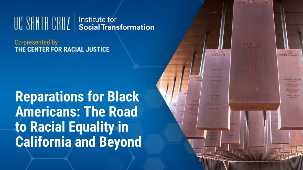 Reparations for Black Americans: The Road to Racial Equality in California and Beyond 