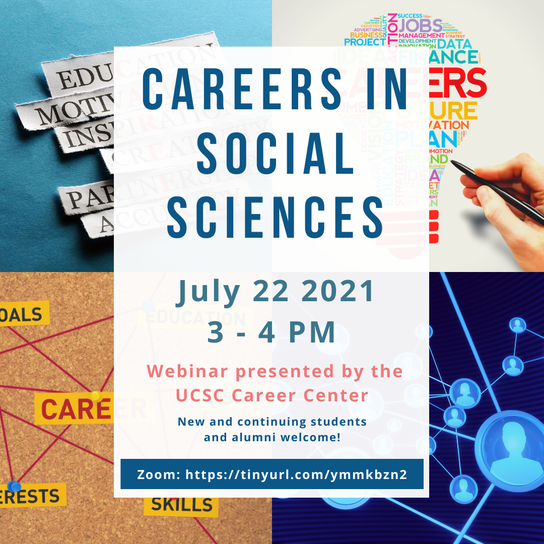 Careers in Social Sciences flyer