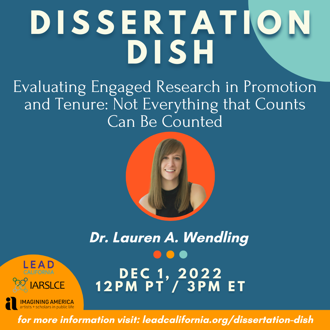 Dissertation dish event flyer