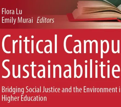 Critical Campus Sustainabilities book cover