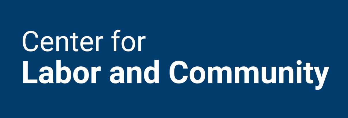 Center for Labor and Community logo